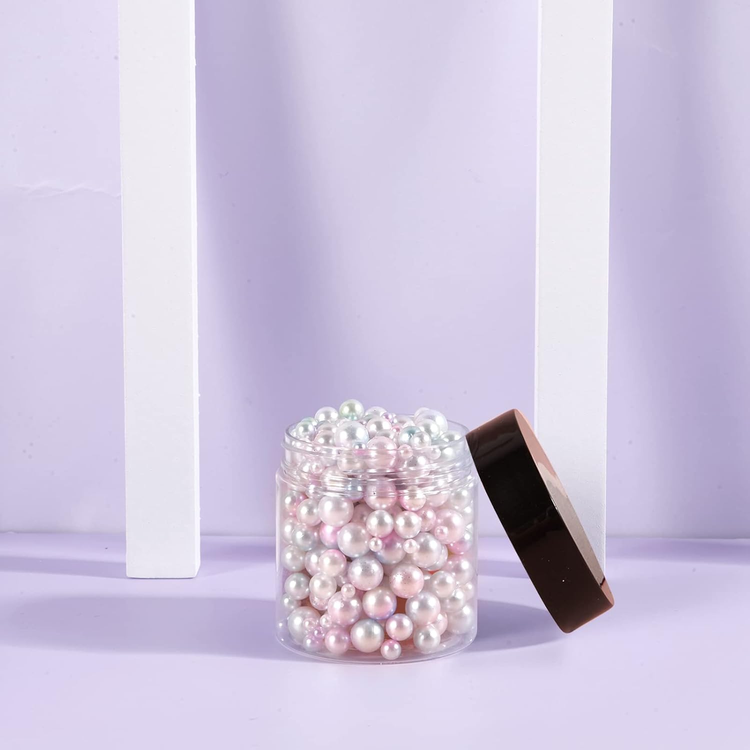 4 OZ Plastic Jars Round Clear Cosmetic Container