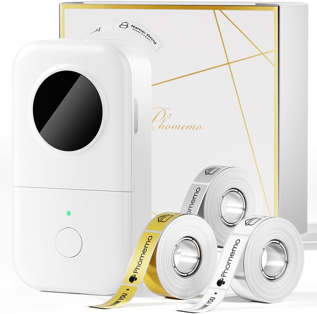 Phomemo D30 Bluetooth Portable Mini Label Printer