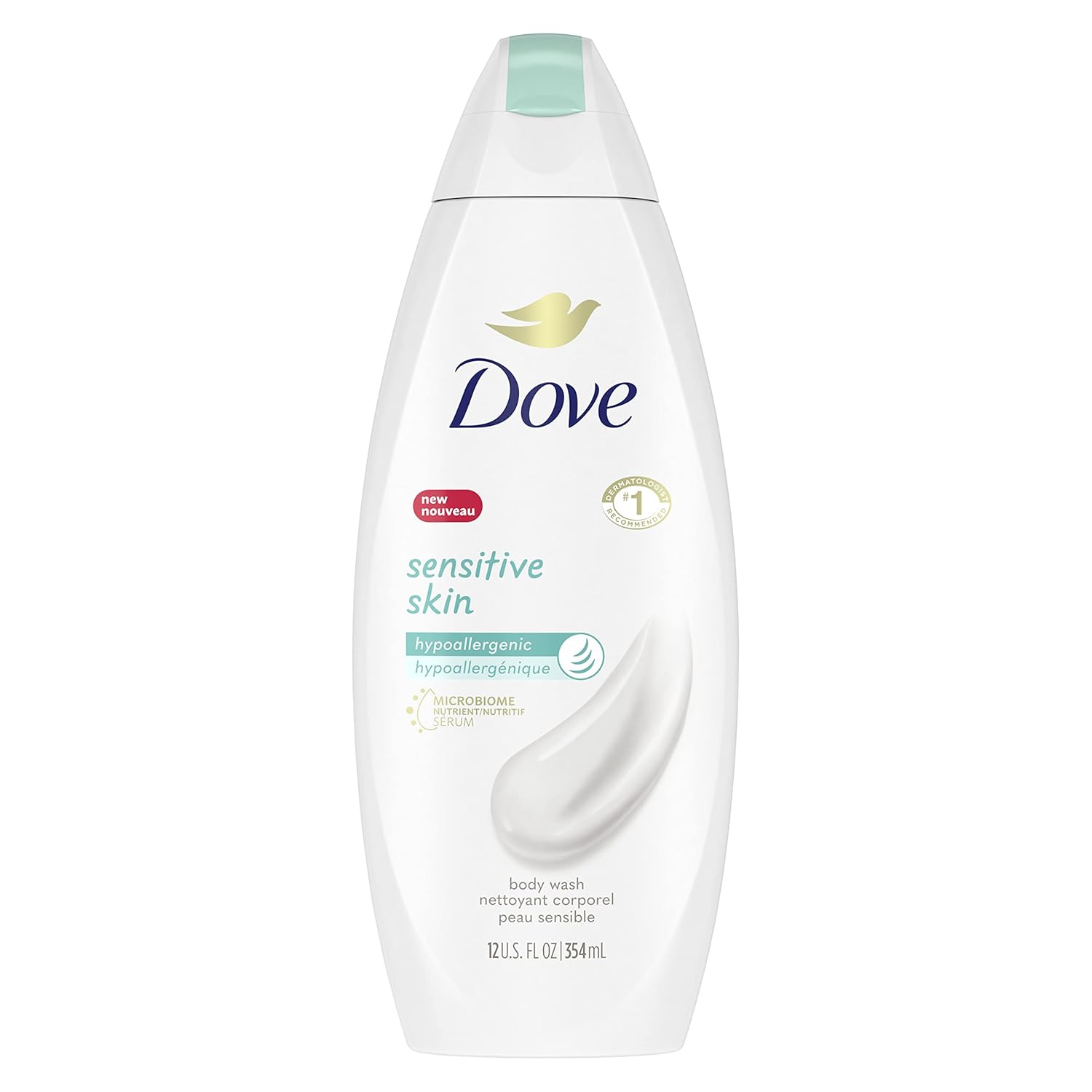 Dove Sensitive Skin Body Wash Cleanser