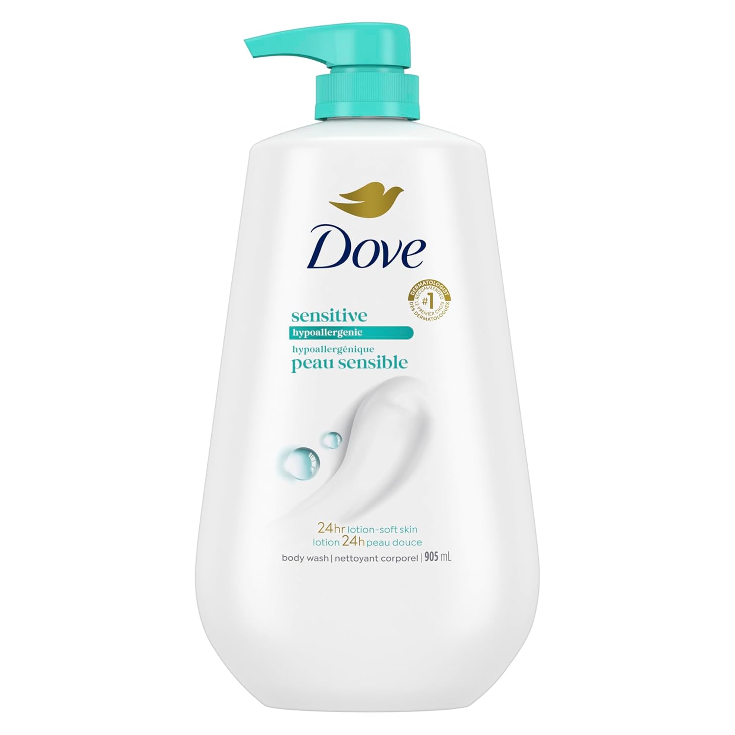 Dove Sensitive Skin Body Wash Cleanser