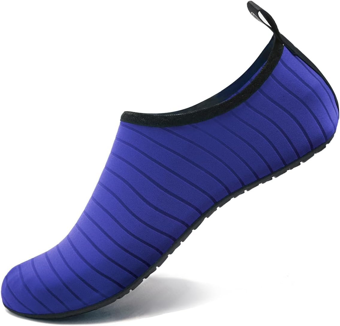 VIFUUR Water Shoes – Barefoot Quick-Dry Aqua Socks