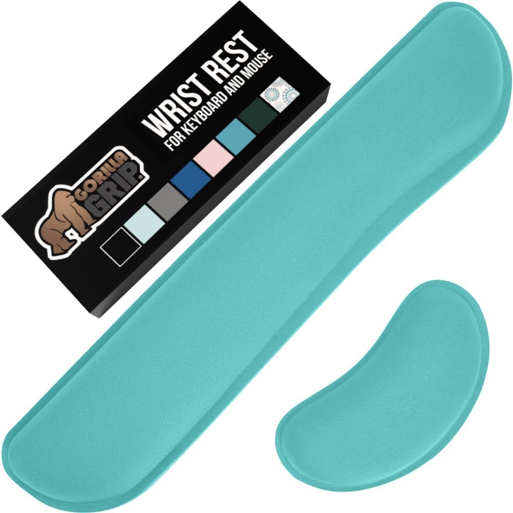 Gorilla Grip Memory Foam Wrist Rest Keyboard & Mouse