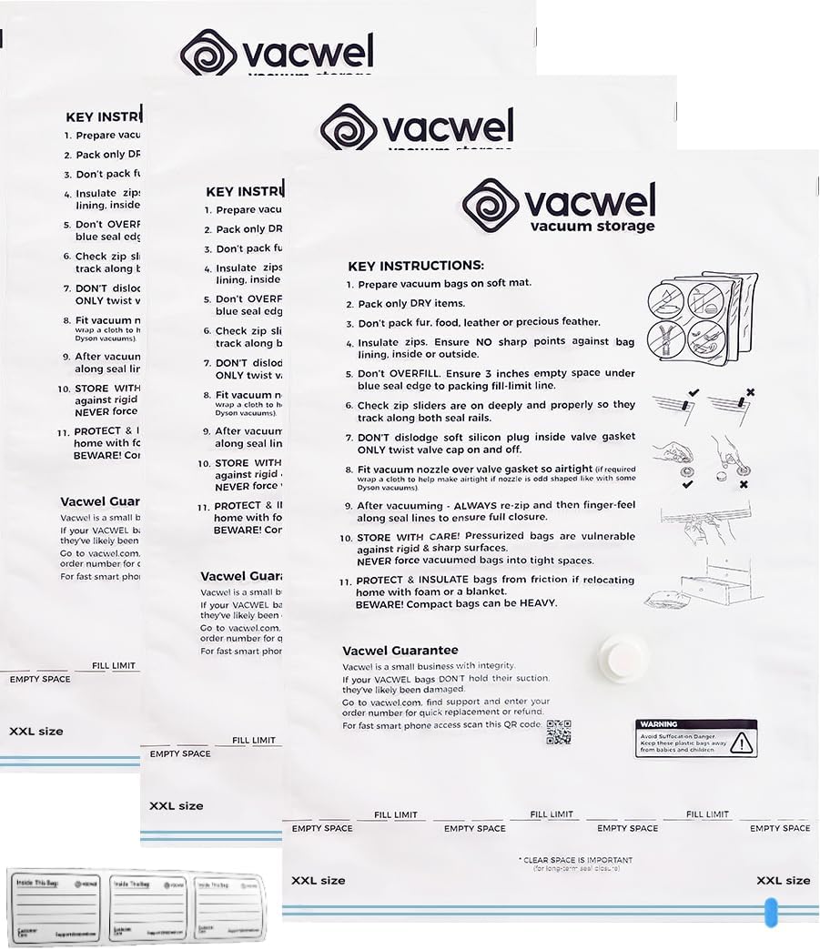 Vacuum Storage Bags for Bedding Storage