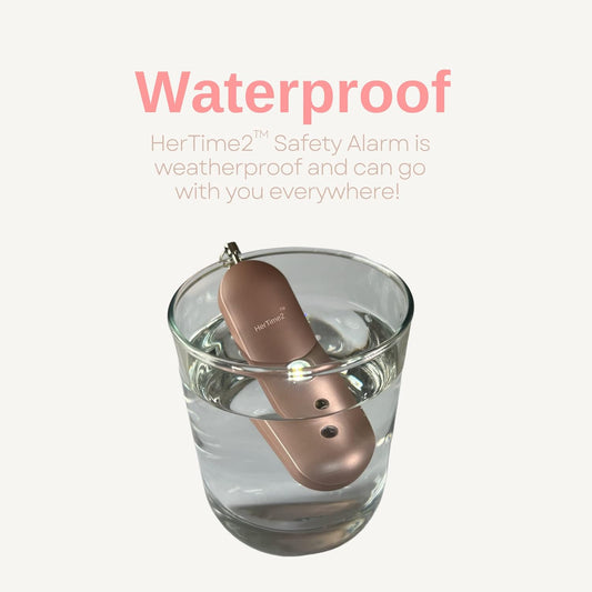 Personal Safety Alarm Travel Safe Waterproof Gift for Women