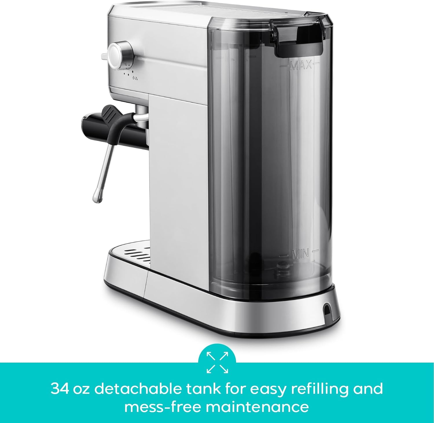CASABREWS Espresso Machine 20-Bar with Milk Frother