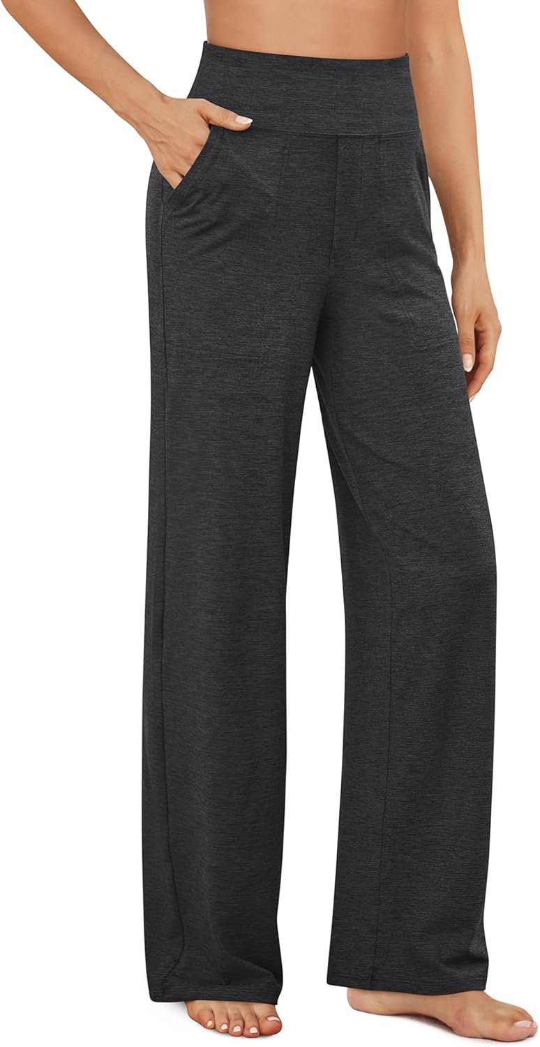 G4Free Women's Wide-Leg Yoga Pants