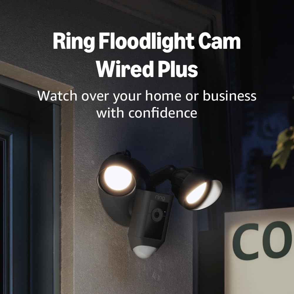 Ring Floodlight Cam Wired Plus