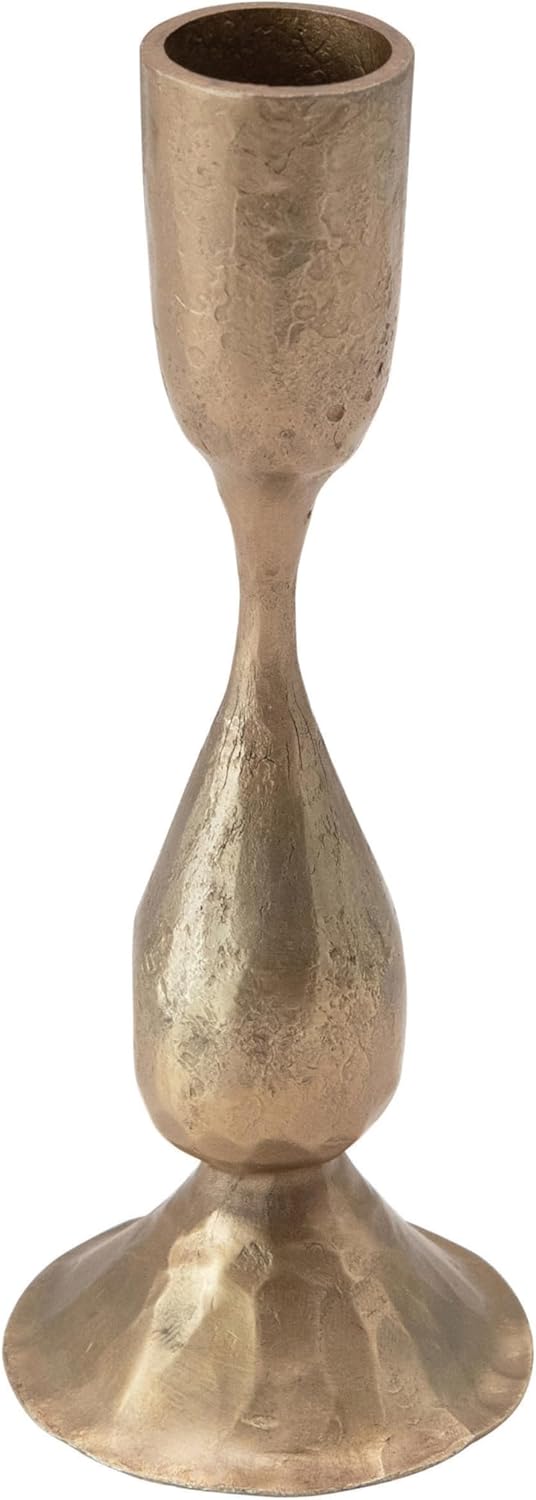 Creative Co-Op Hand-Forged Metal Taper Candle Holder