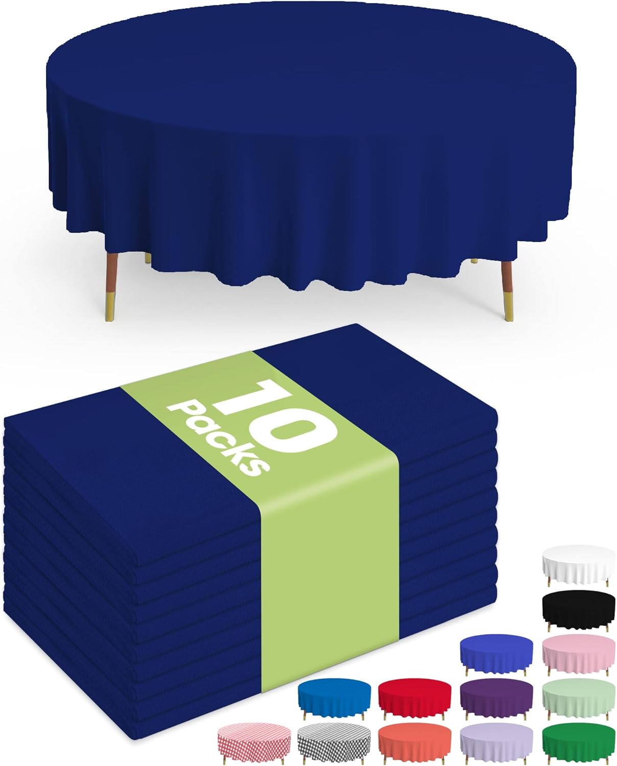 Pureegg Disposable Plastic Tablecloths