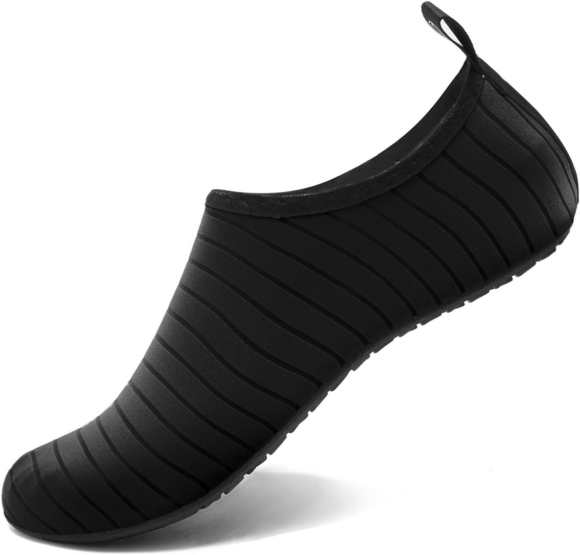 VIFUUR Water Shoes – Barefoot Quick-Dry Aqua Socks
