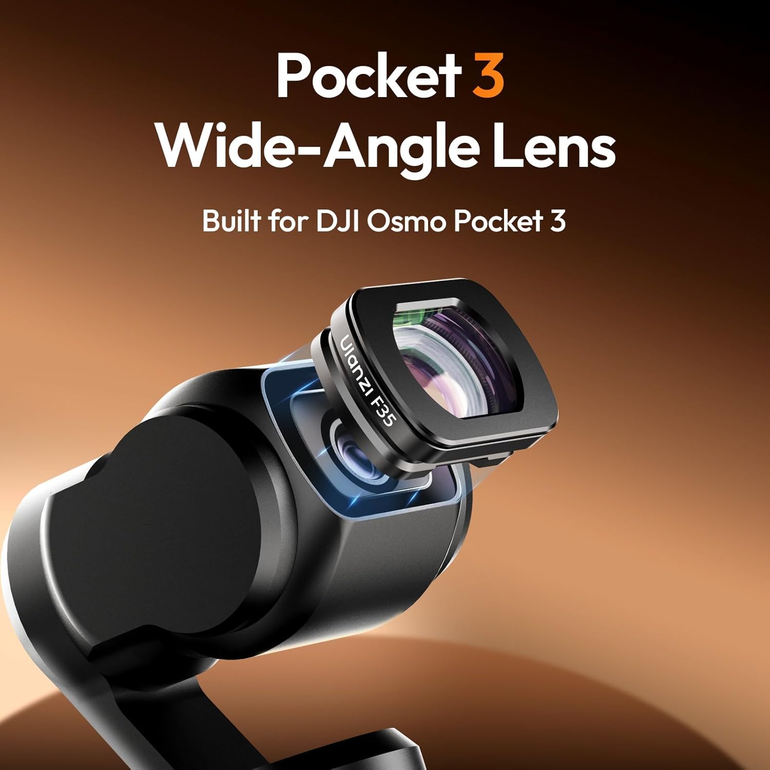 ULANZI F35 Pocket 3 Wide Angle Lens