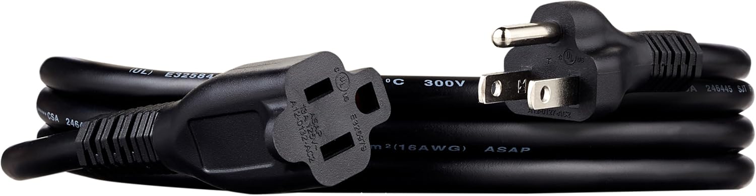 Extension Cord, 25 Ft, 3 Prong Outlet Extender