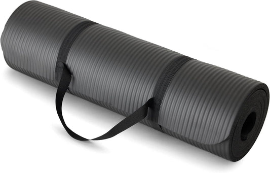 Amazon Basics Extra Thick Yoga Mat for Fitness