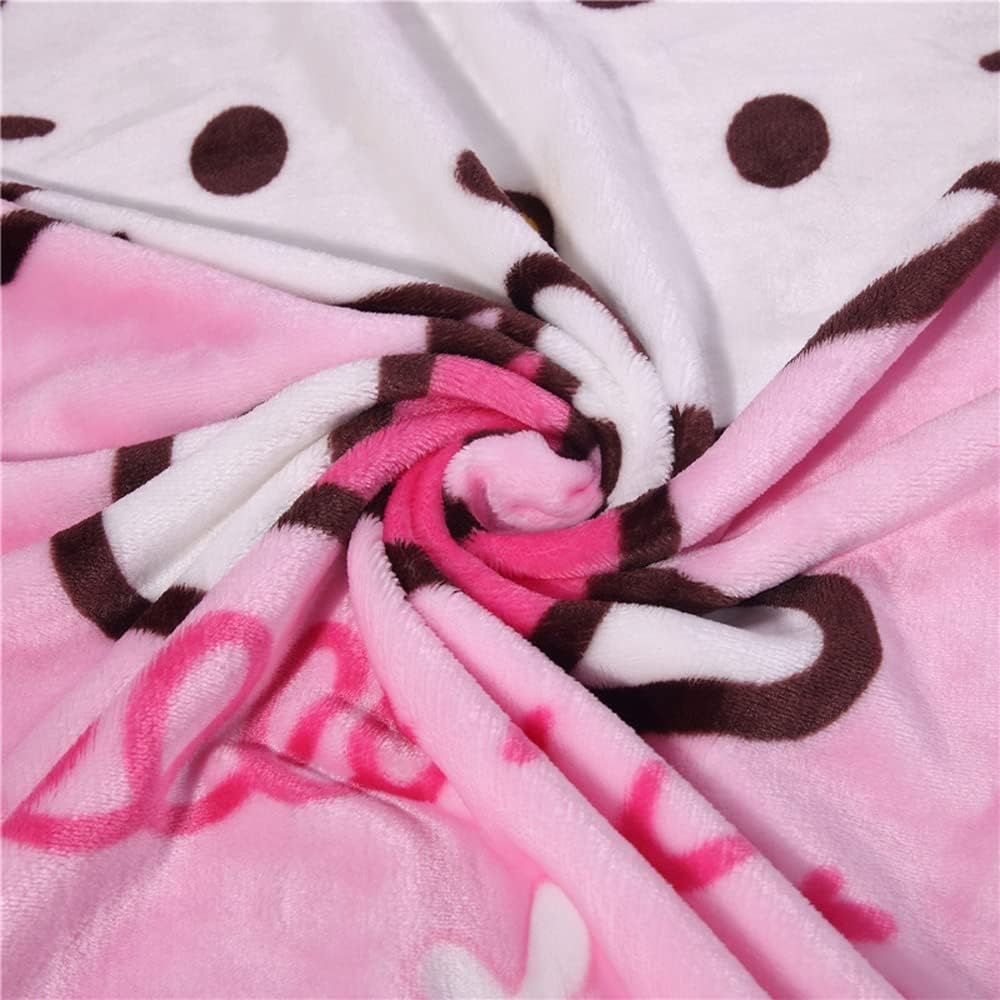 Cartoon Printing Throw Blanket for Girls Kids Adults