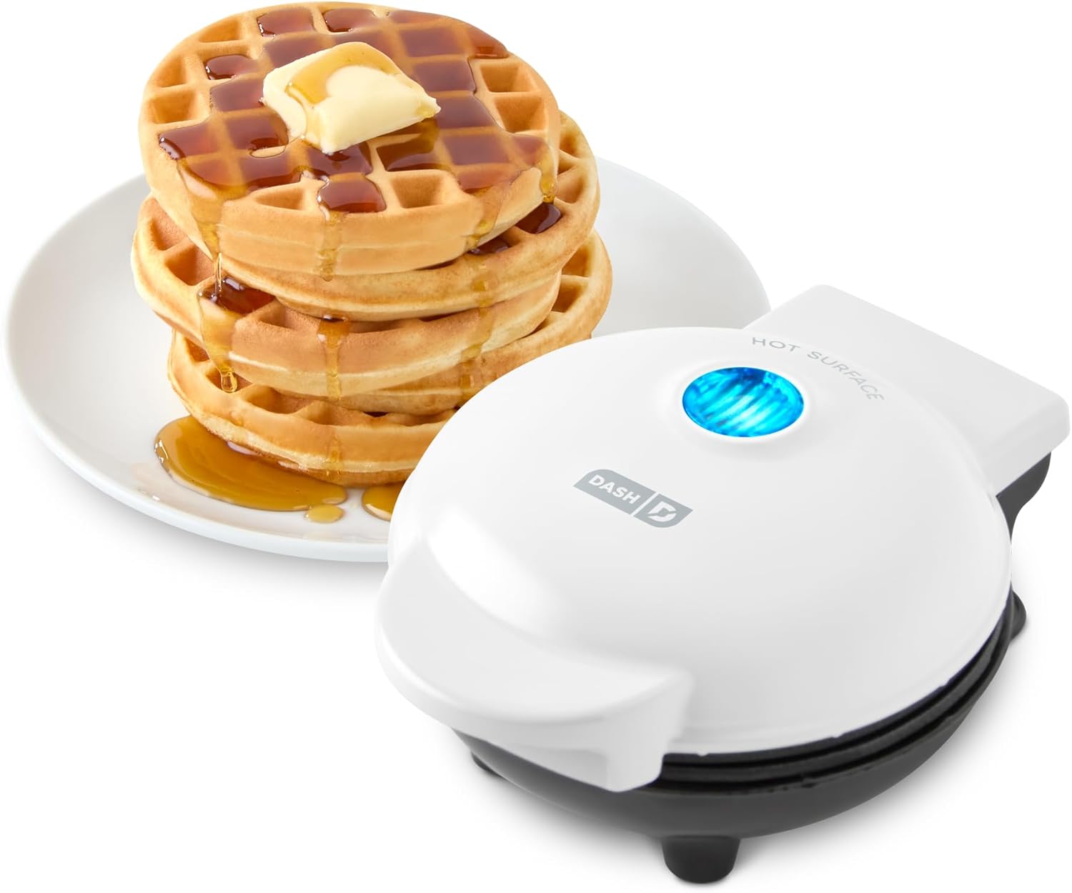 DASH Mini Waffle Maker 4" Nonstick Quick Heat-Up