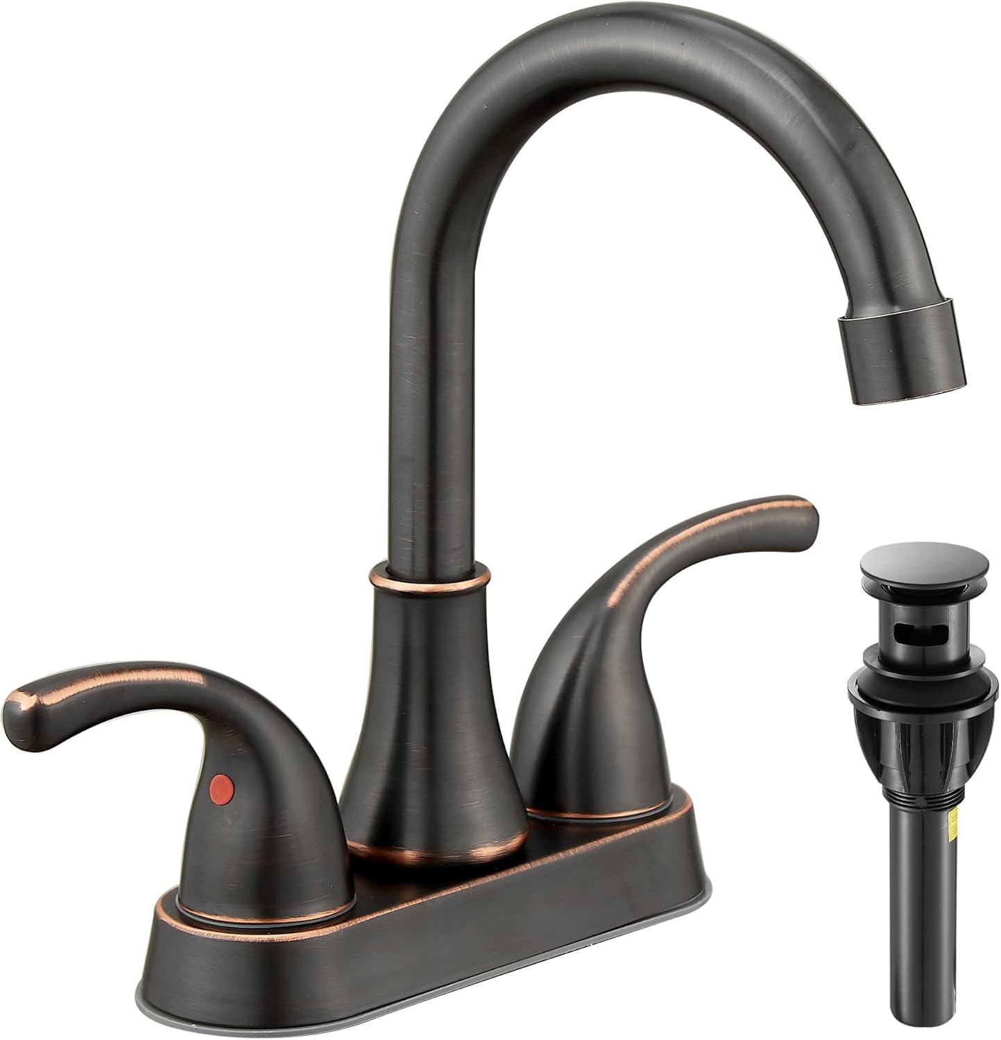 Bathroom Sink Faucet FRANSITON 4 Inch Faucet 2 Handle Bathroom