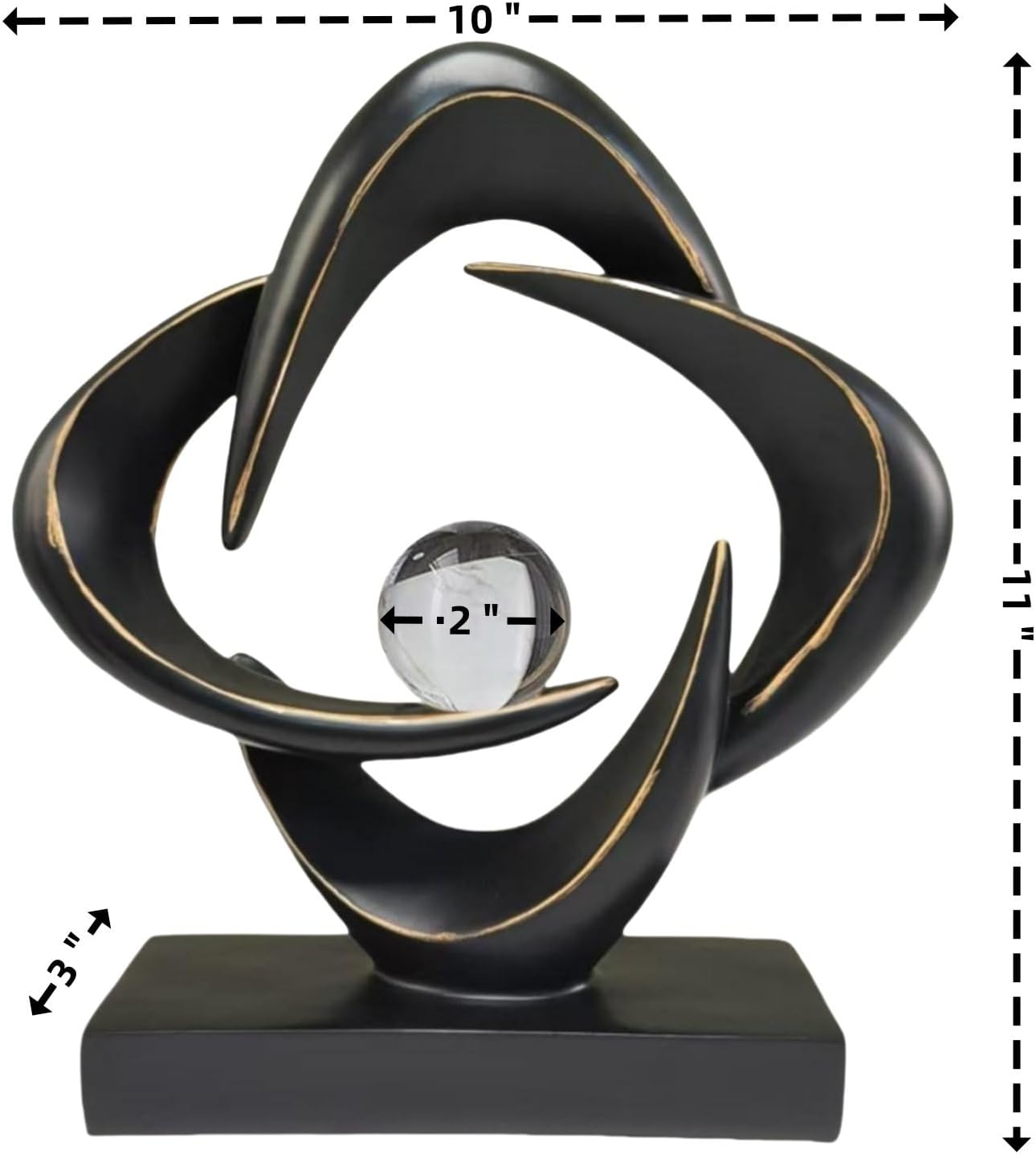 Abstract Sculpture Art Home Decor Accents Modern Decorative