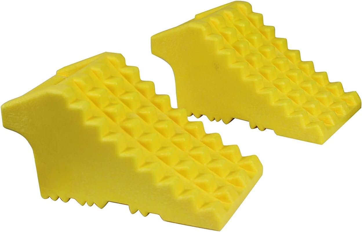MAXXHAUL 70472 Heavy Duty Rubber Wheel Chocks