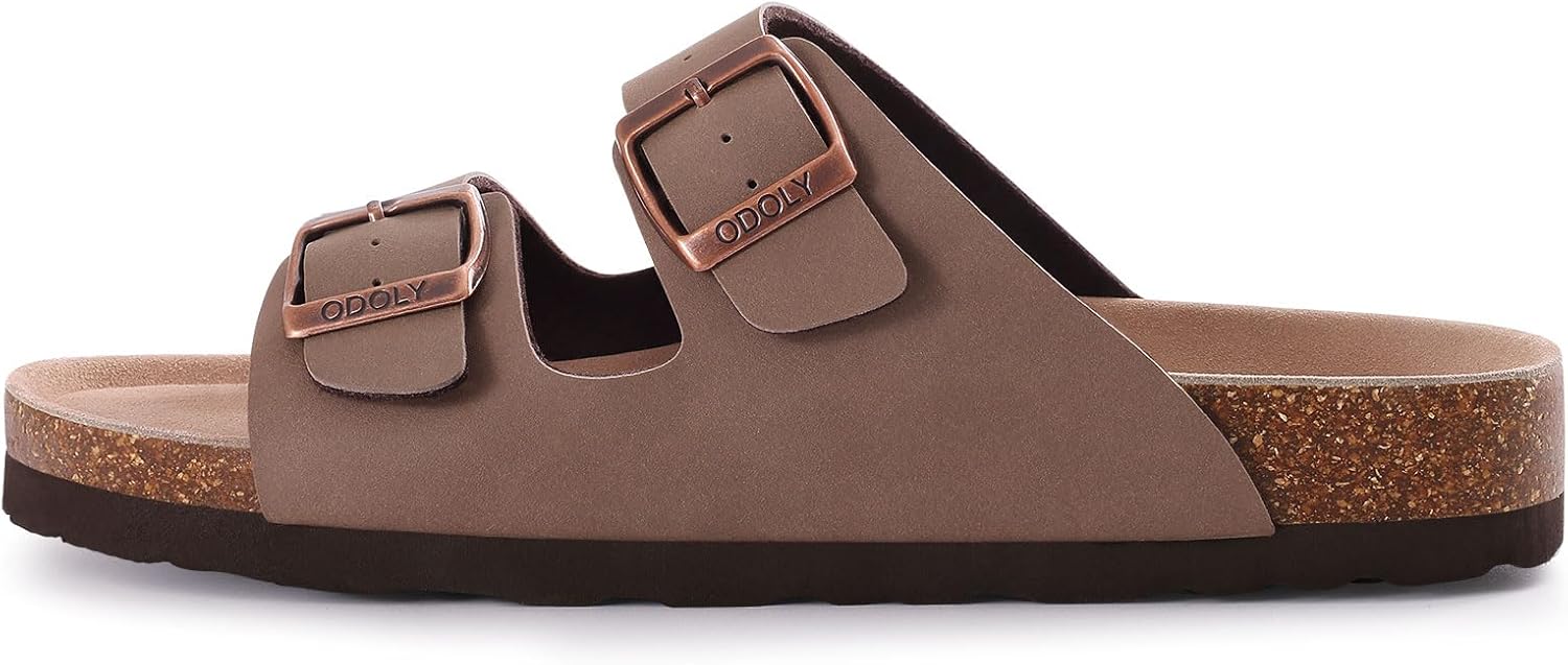 Unisex Cork Footbed Sandals – Arch Support