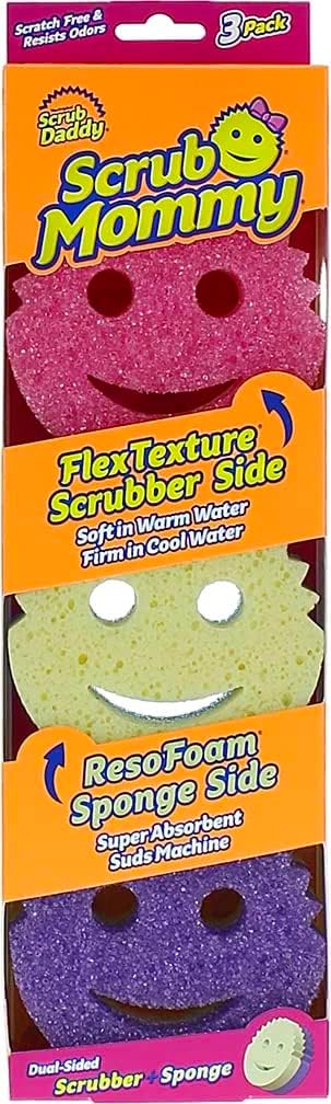 Scrub Non-Scratch Kitchen Dish Scrubbers