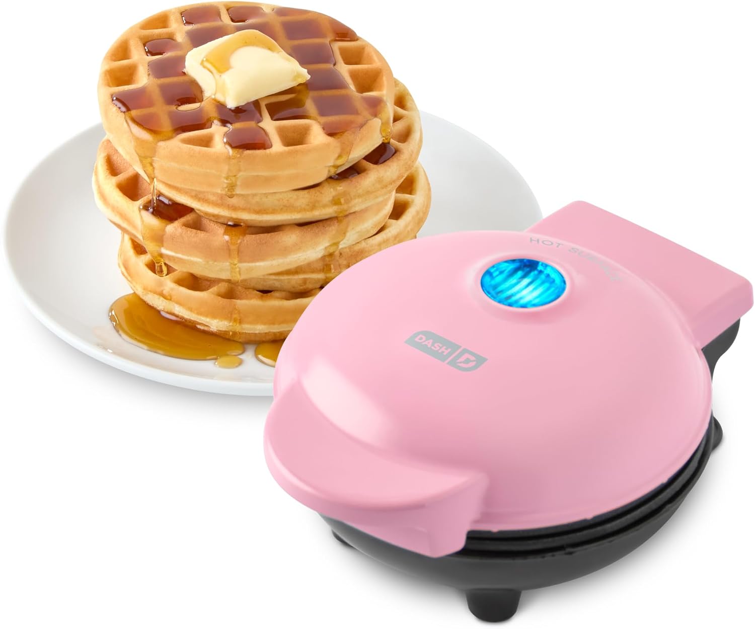 DASH Mini Waffle Maker 4" Nonstick Quick Heat-Up