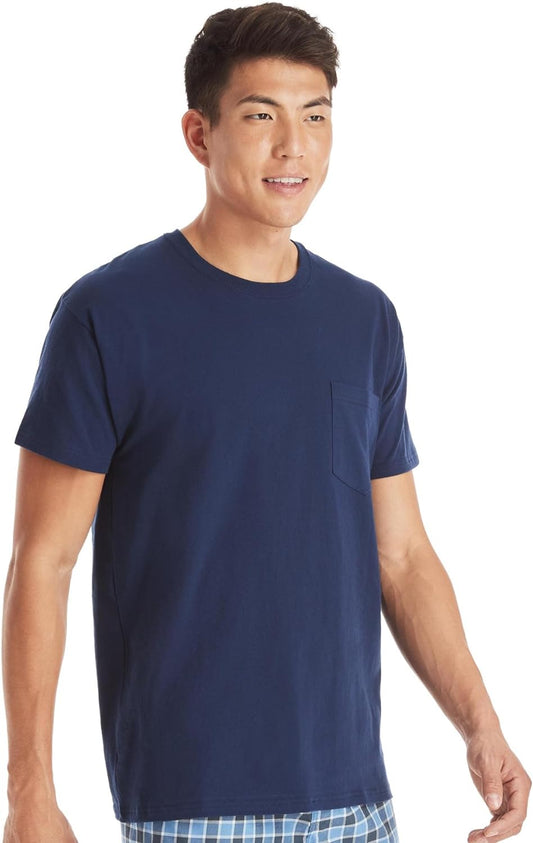 Hanes Men's Pocket T-Shirt 6-Pack