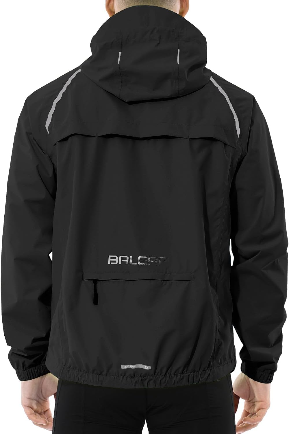 baleaf Men's Rain Jacket Waterproof Windbreaker