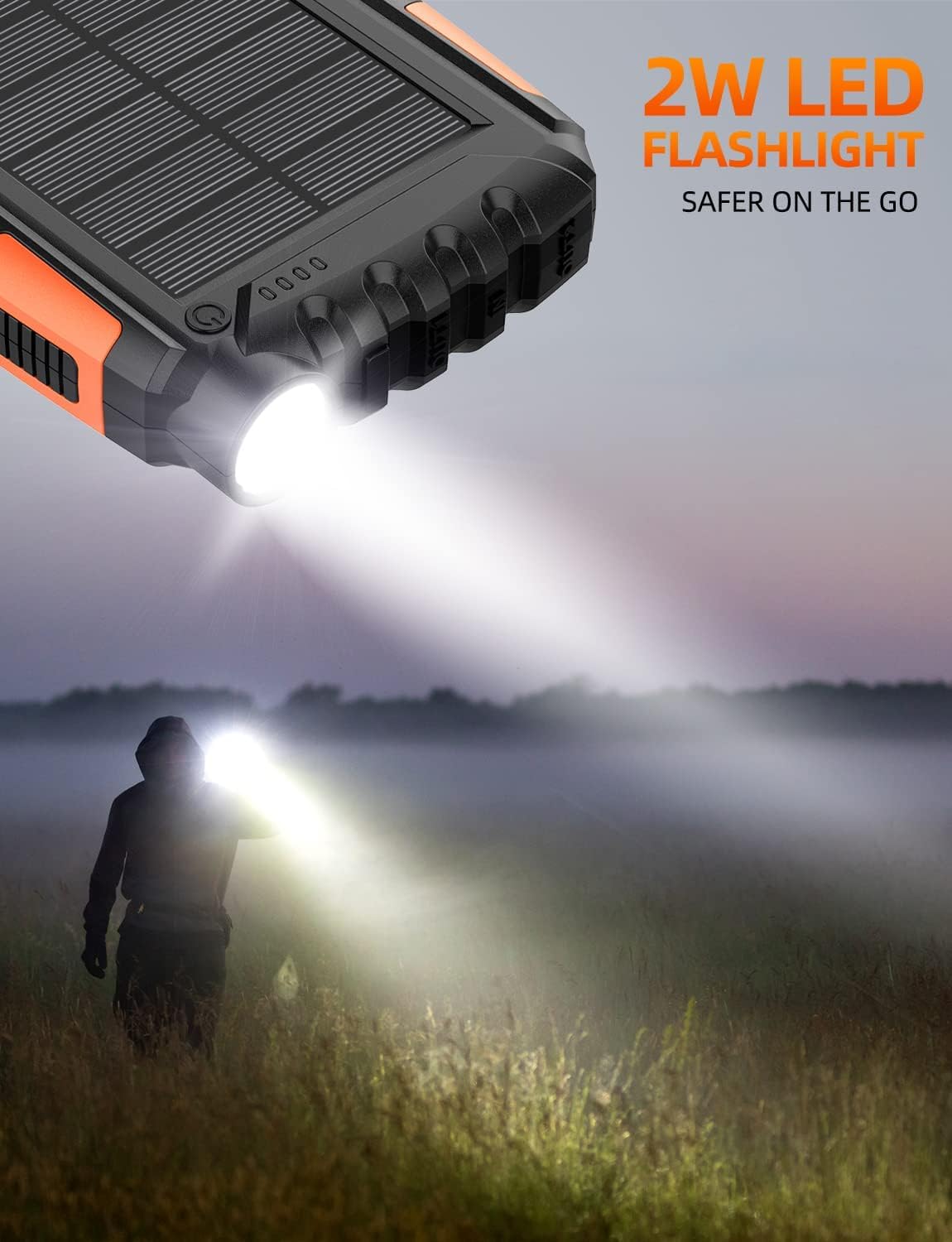 Power Bank Solar Charger 42800mAh