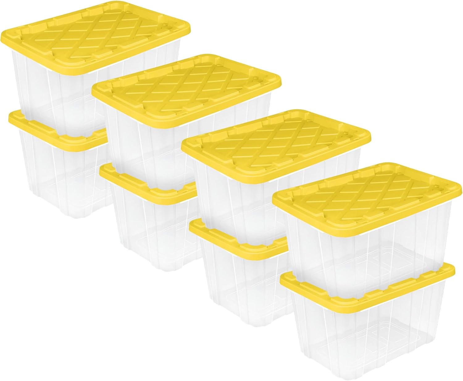 Sterilite Heavy-Duty Plastic Storage Bins