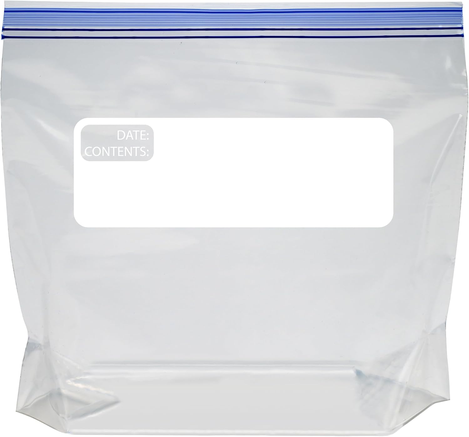 Amazon Basics Reclosable Freezer Quart Bags