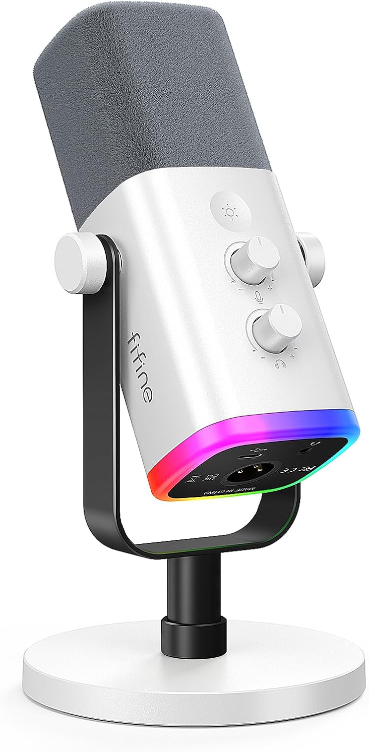 FIFINE AM8 USB/XLR Dynamic Microphone