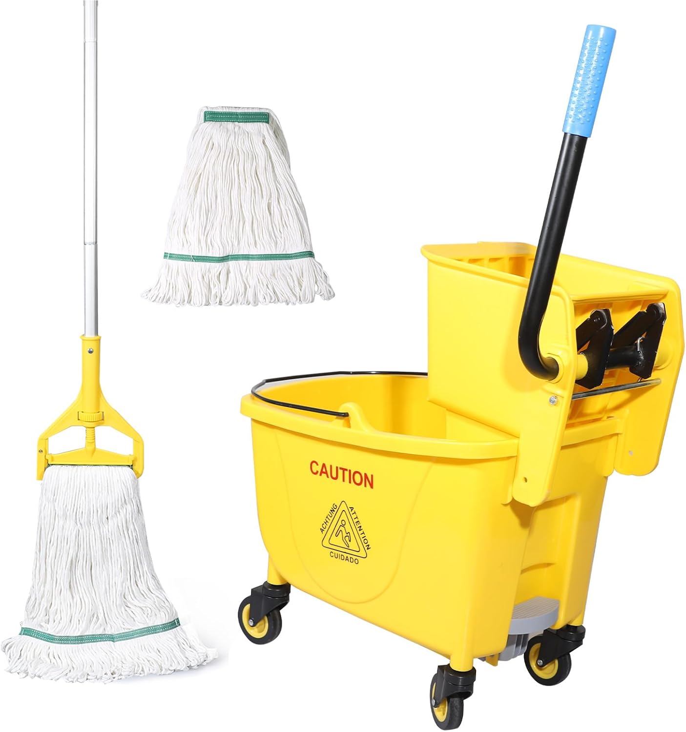 Rectangular Mop Bucket Combo with Replacement