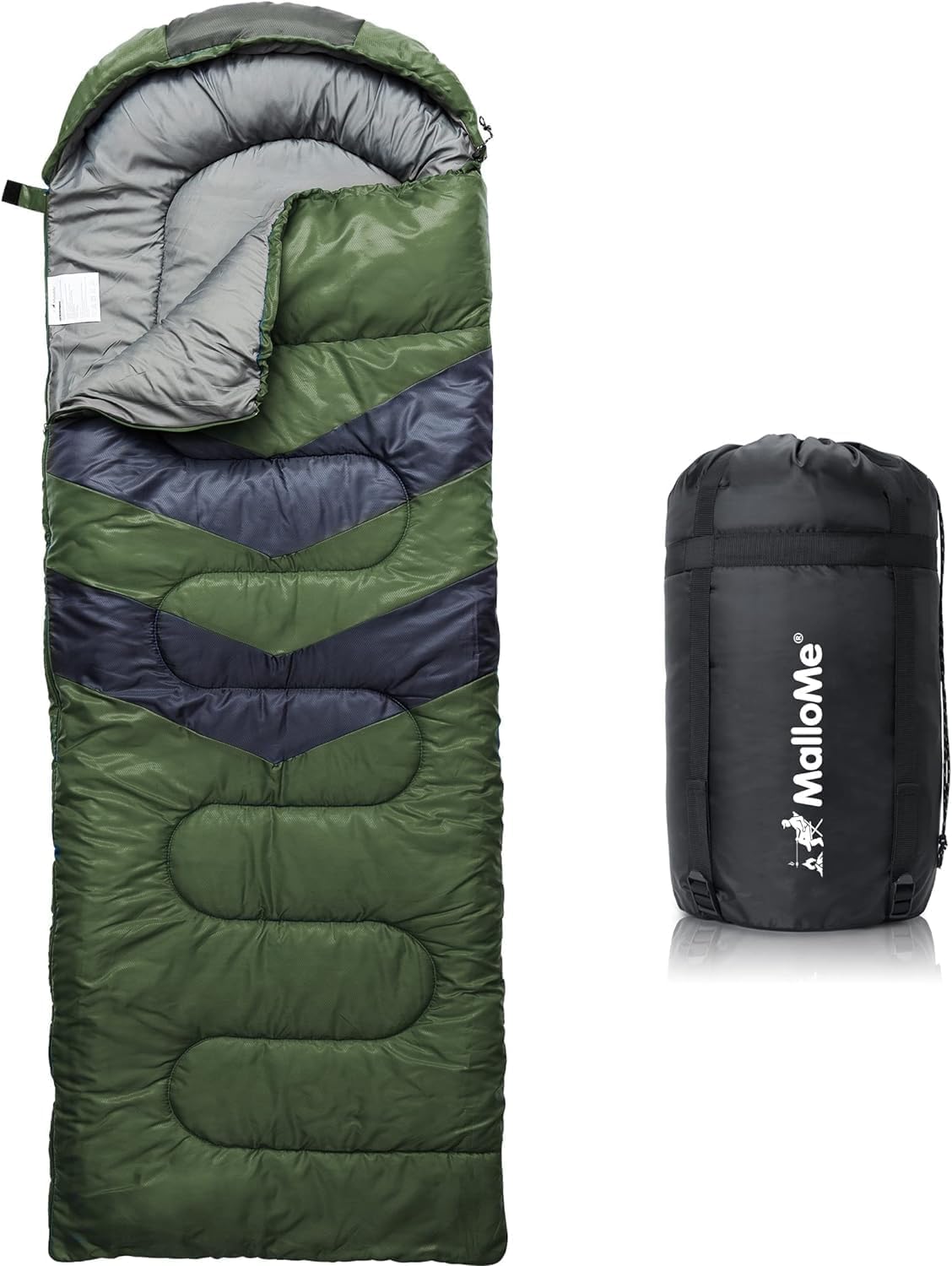 MalloMe Sleeping Bag – Lightweight Cold & Warm Camping