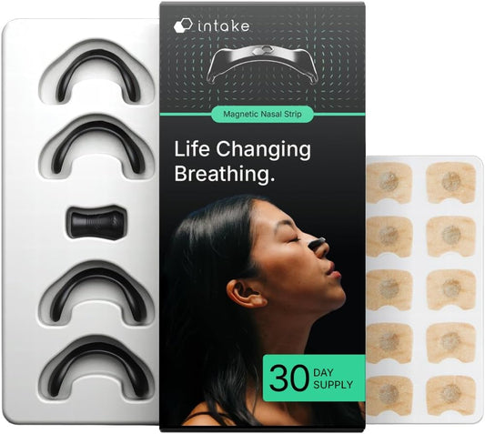 Intake Breathing Nasal Strip Starter Kit