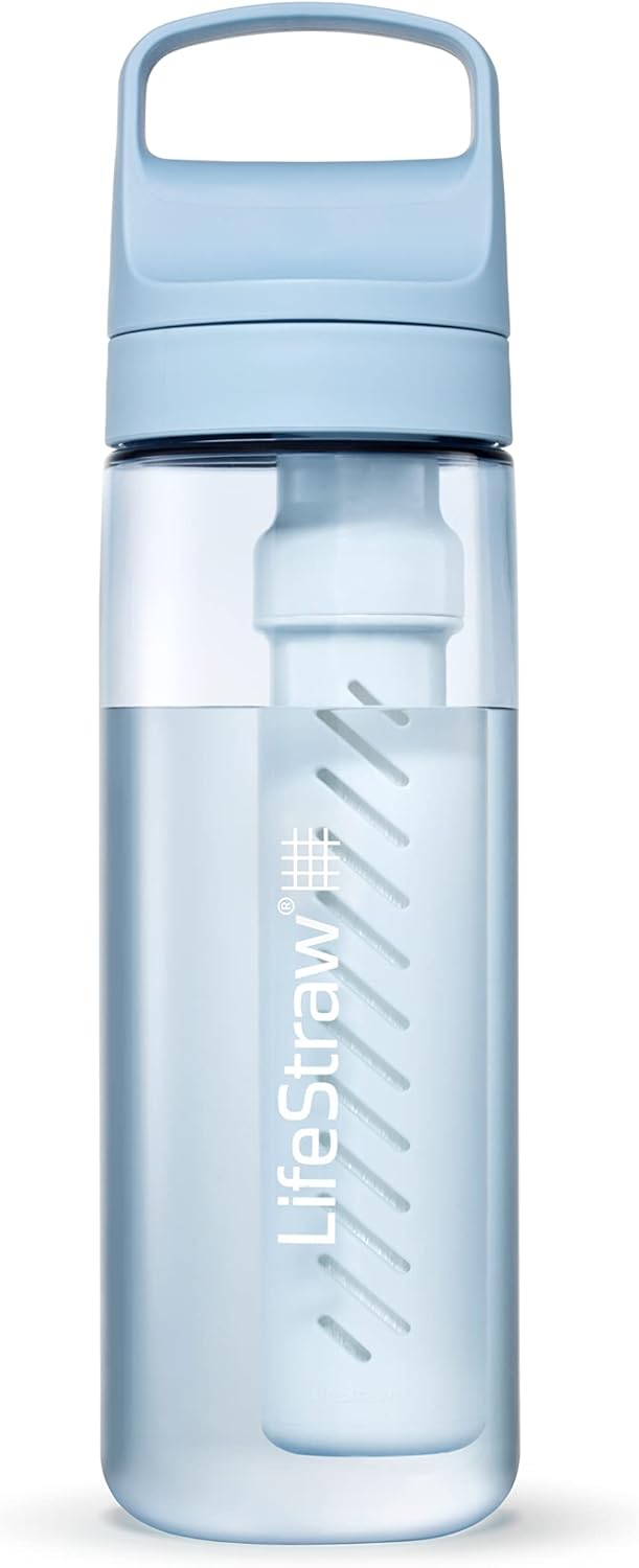 LifeStraw Go Series, BPA-Free Water Bottle for Travel