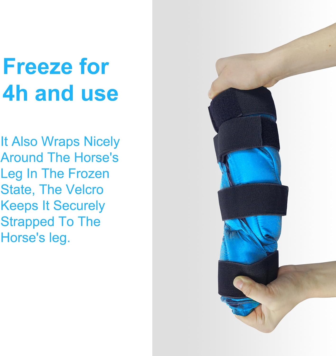 Horse Ice Boots Reusable Gel Horses Ice Pack