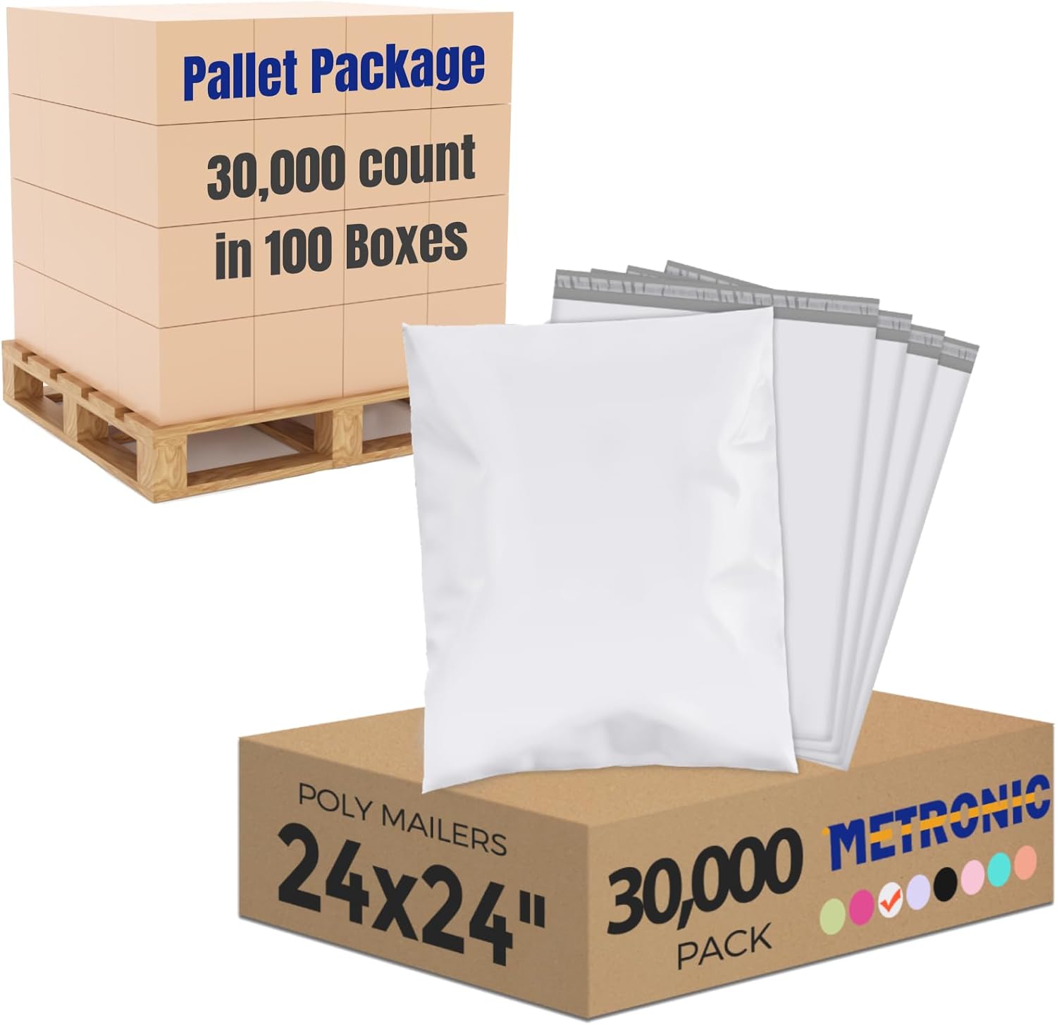 White Packaging Bags for Small Business