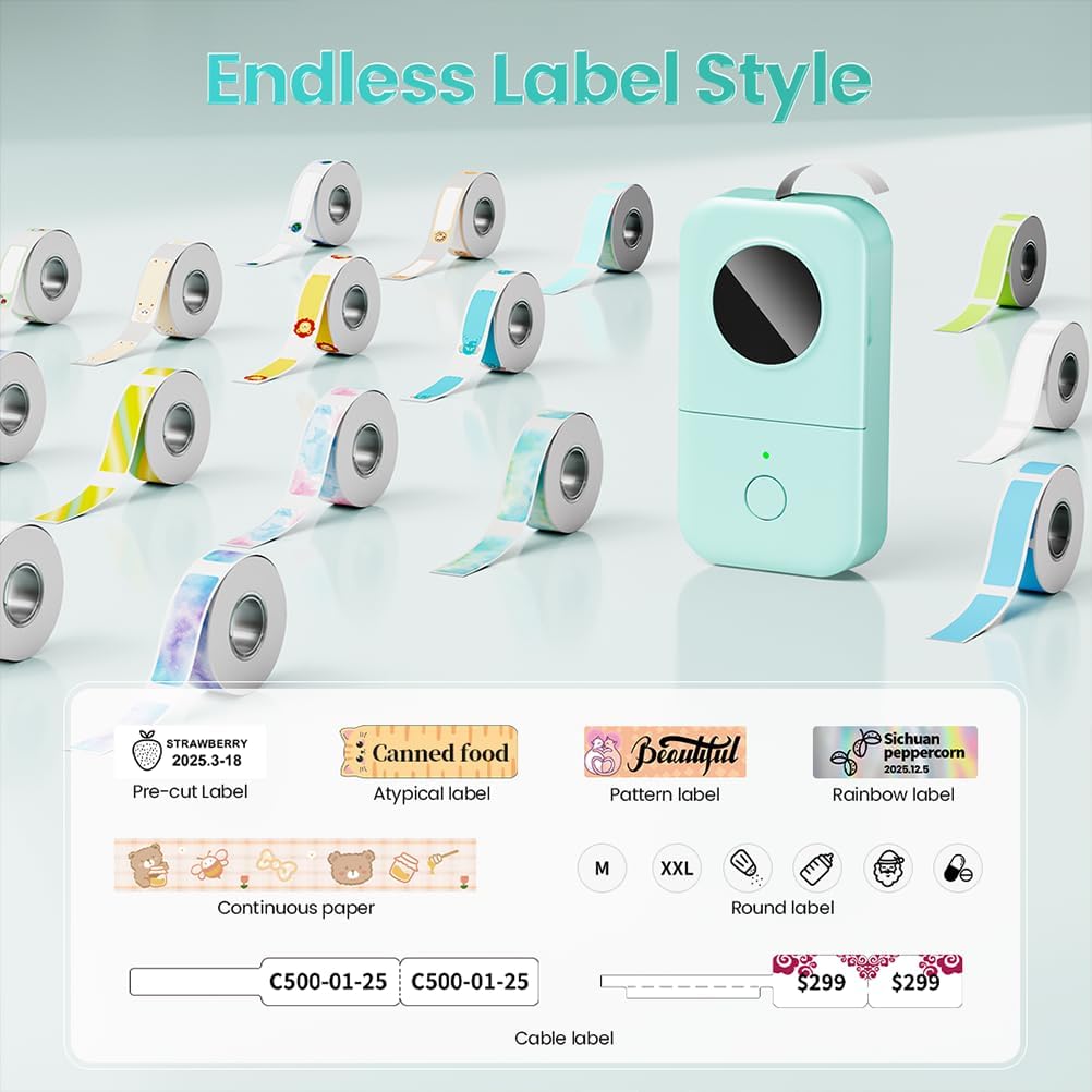 Phomemo D30 Bluetooth Portable Mini Label Printer