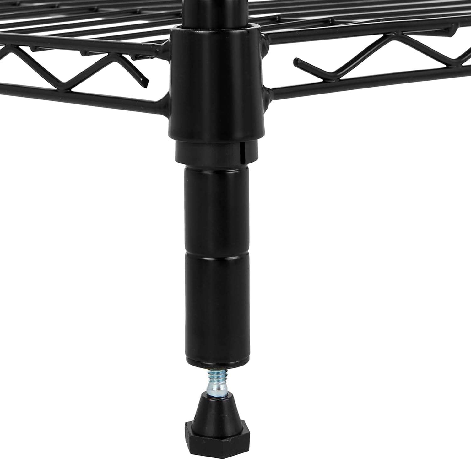 5-Shelf Adjustable Heavy Duty Steel Wire Rack Storage