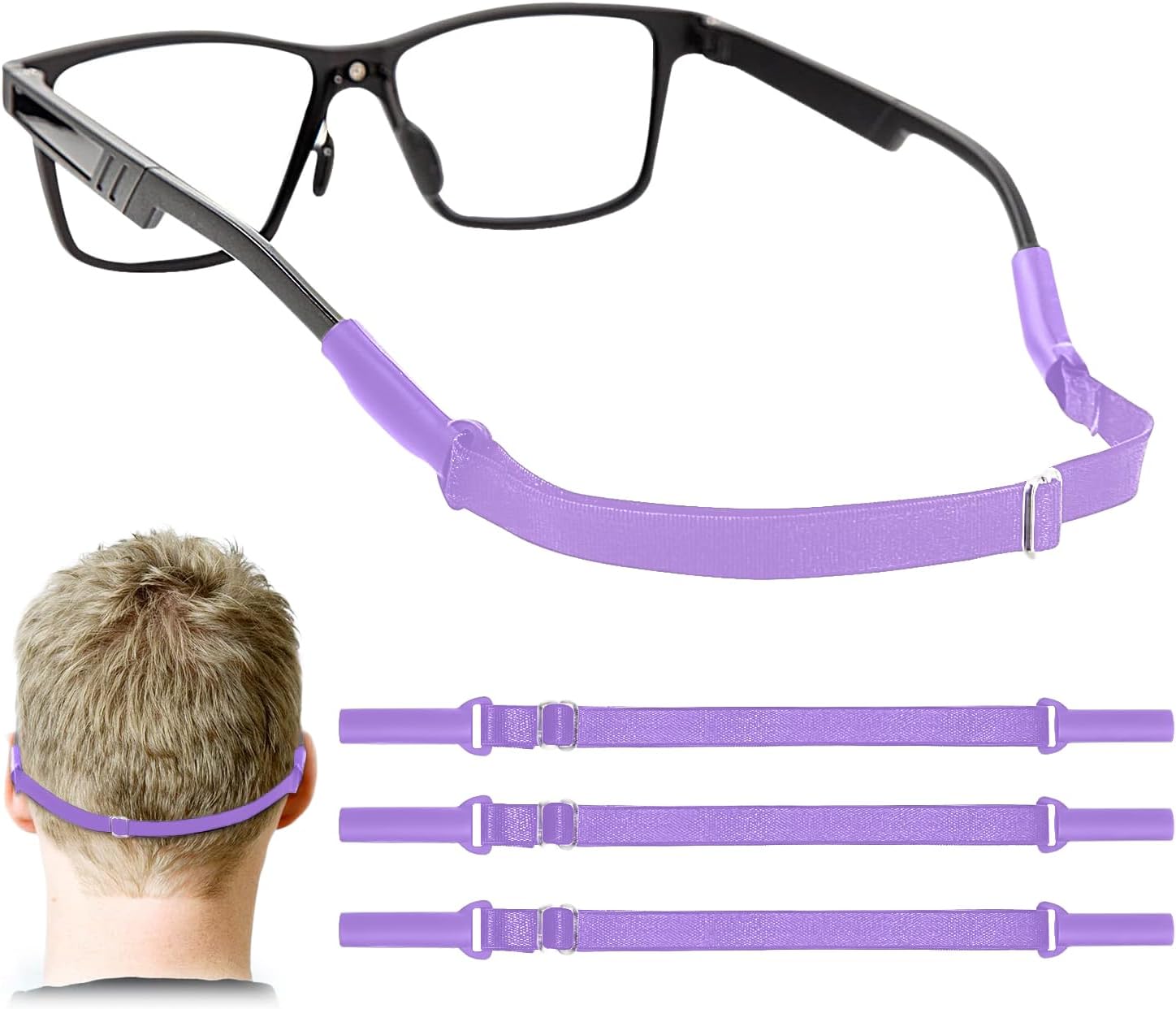 Adjustable Glasses Straps No Tail Eyewear Retainer for Men