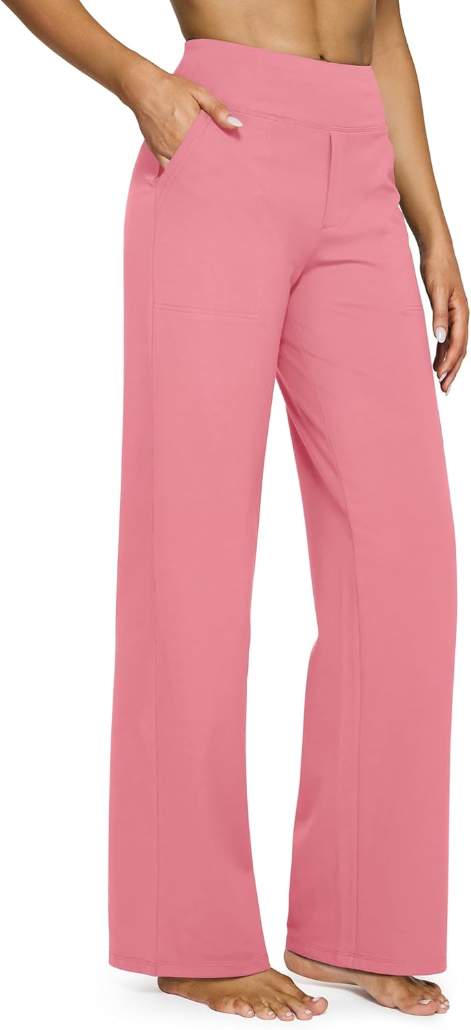 G4Free Women's Wide-Leg Yoga Pants