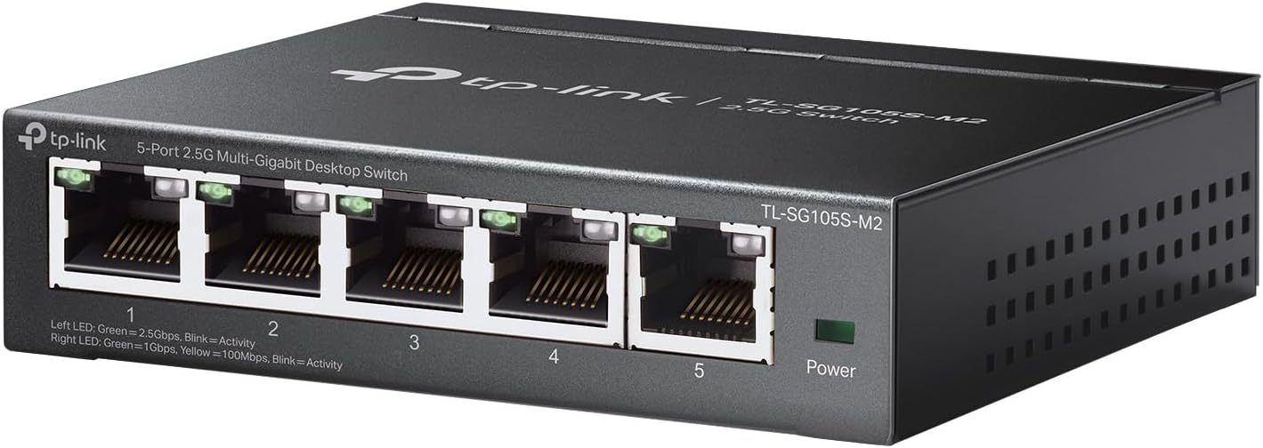 TP-Link TL-SG105 5-Port Gigabit Ethernet Switch