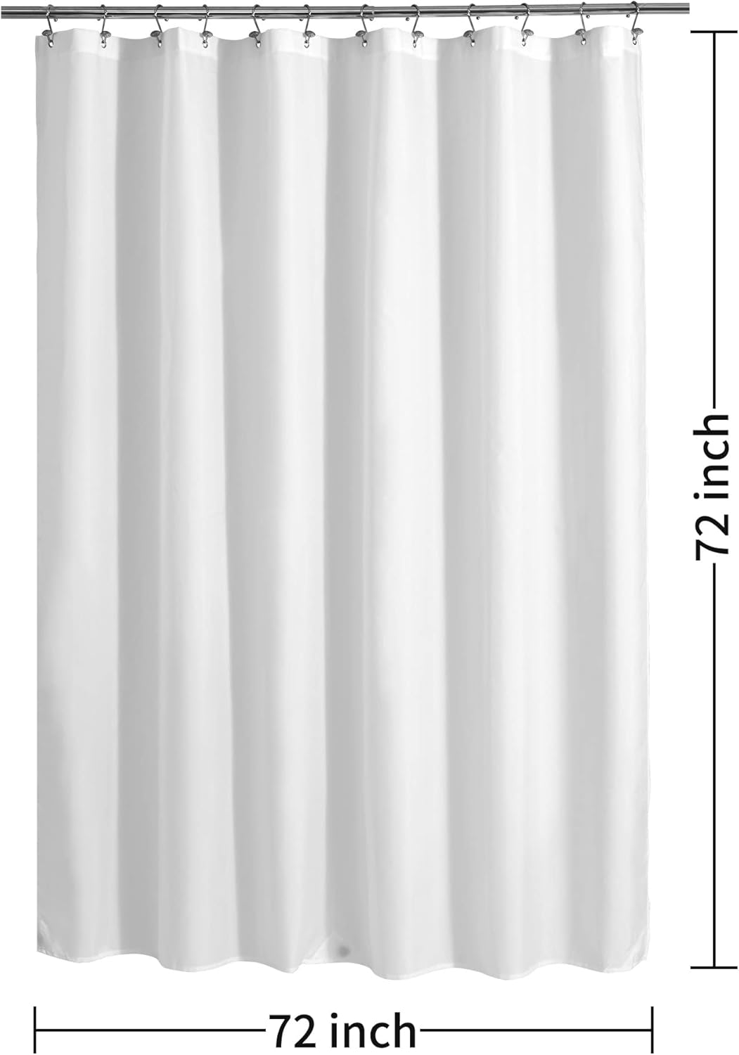 ALYVIA SPRING Waterproof Fabric Shower Curtain