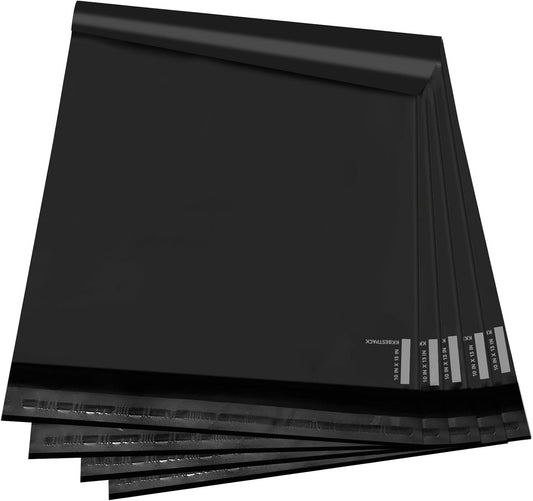 KKBESTPACK Black Packaging Envelopes 10x13