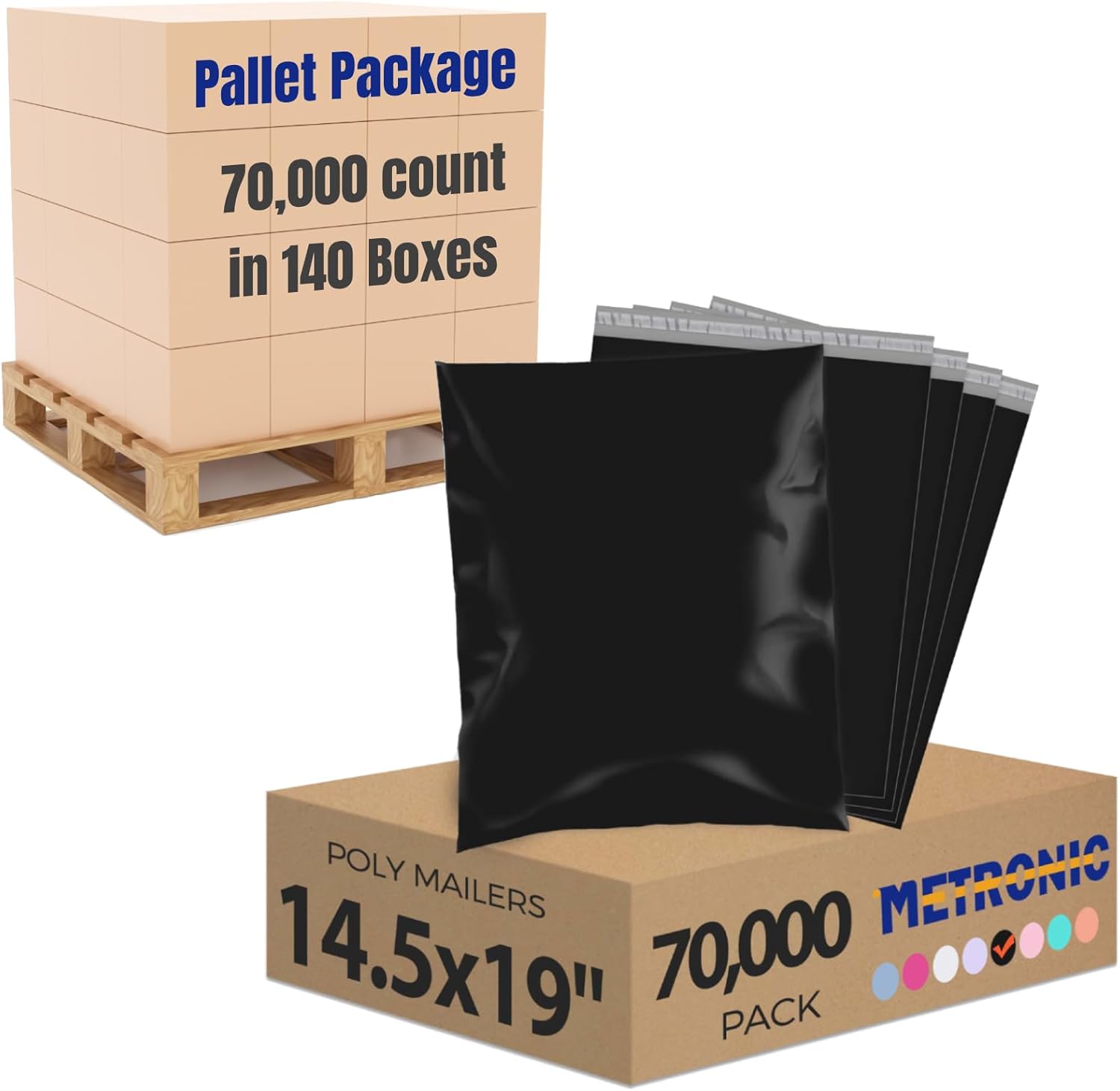 White Packaging Bags for Small Business