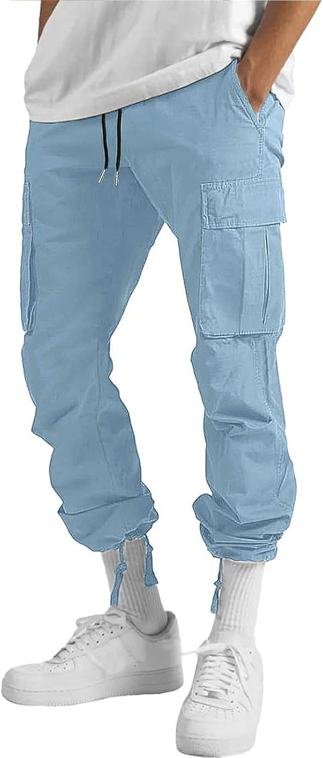 HUNGSON Mens Cargo Pants for Men