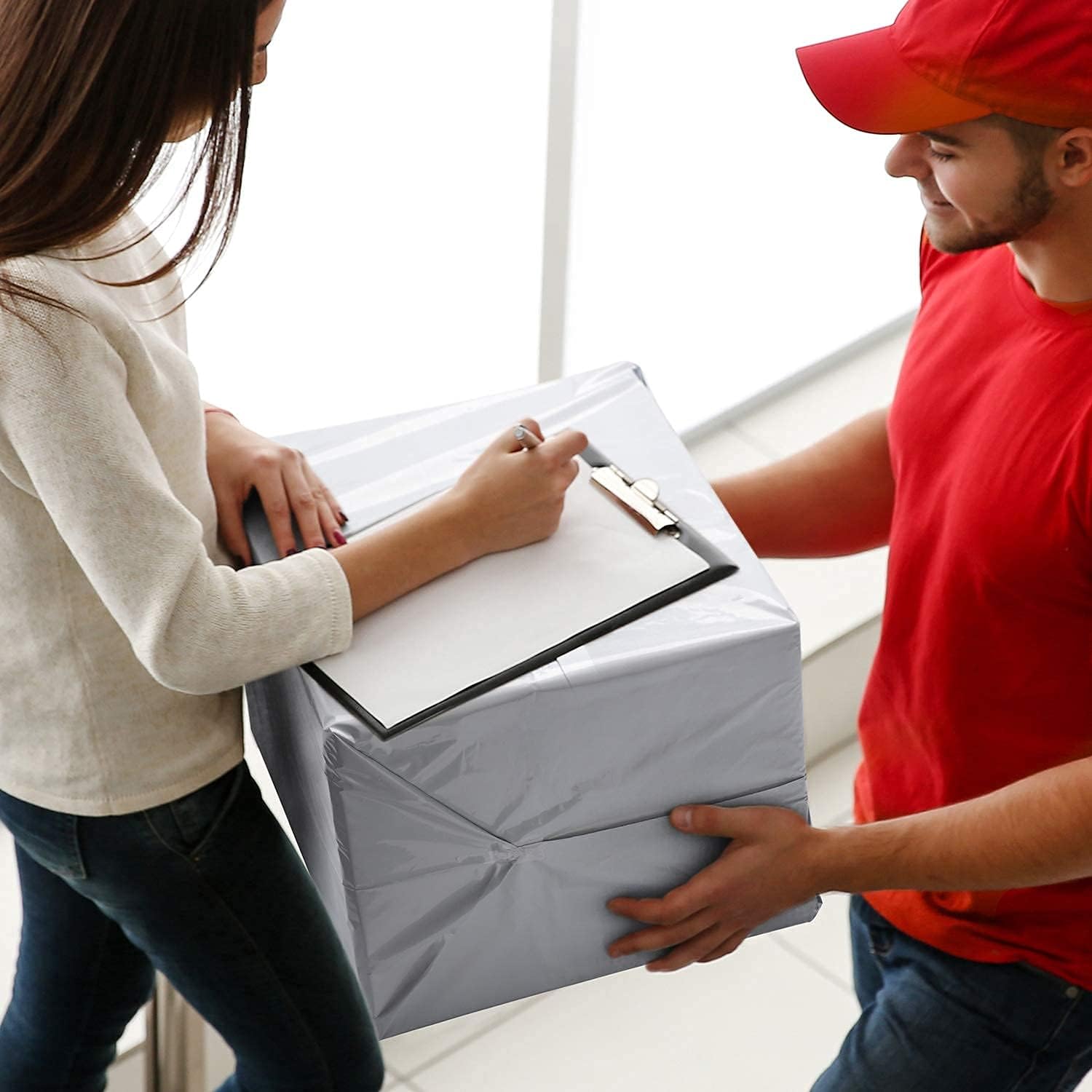 White Packaging Bags for Small Business