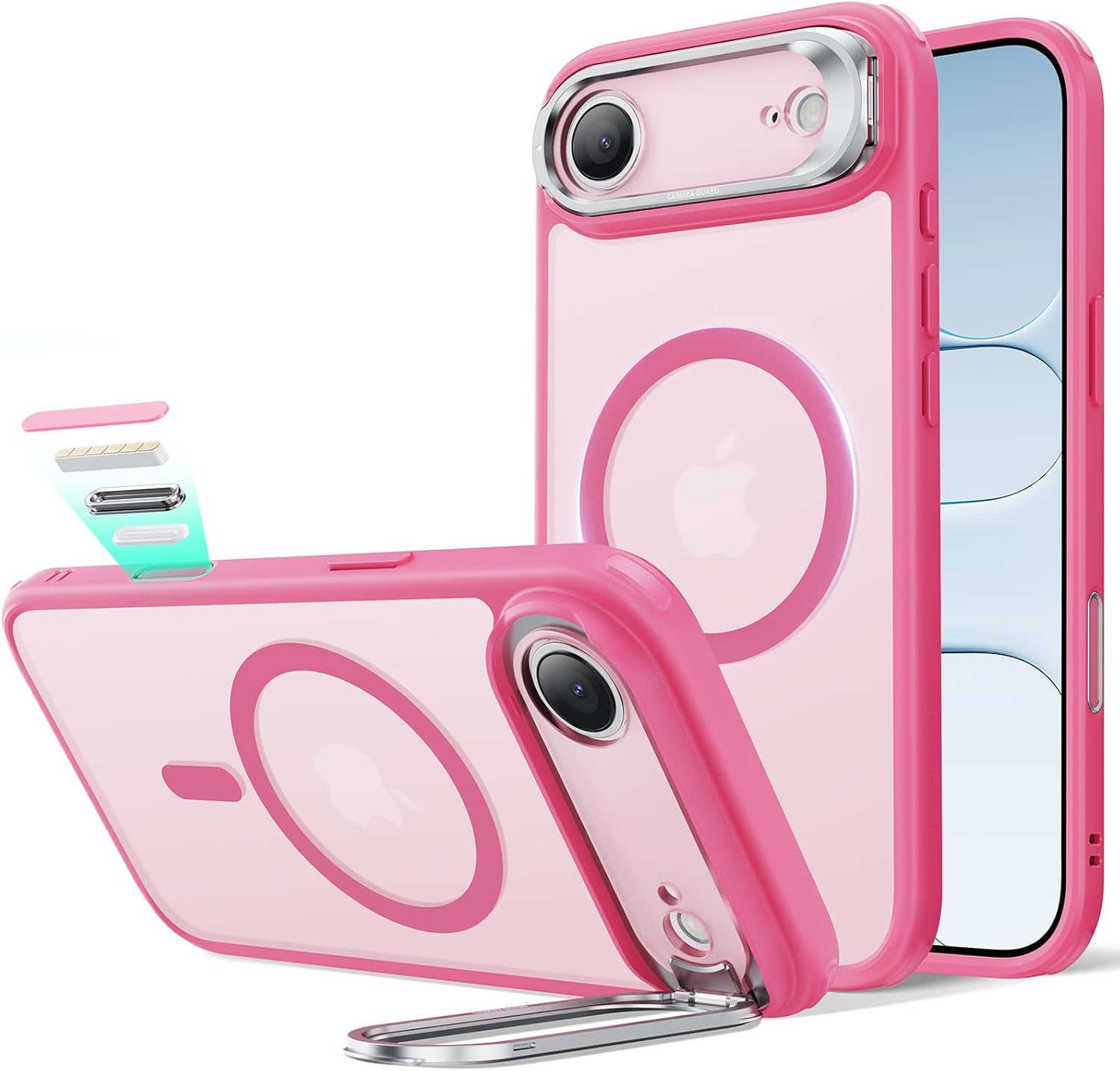 ESR for iPhone 17 Pro Max Case with Stash Stand