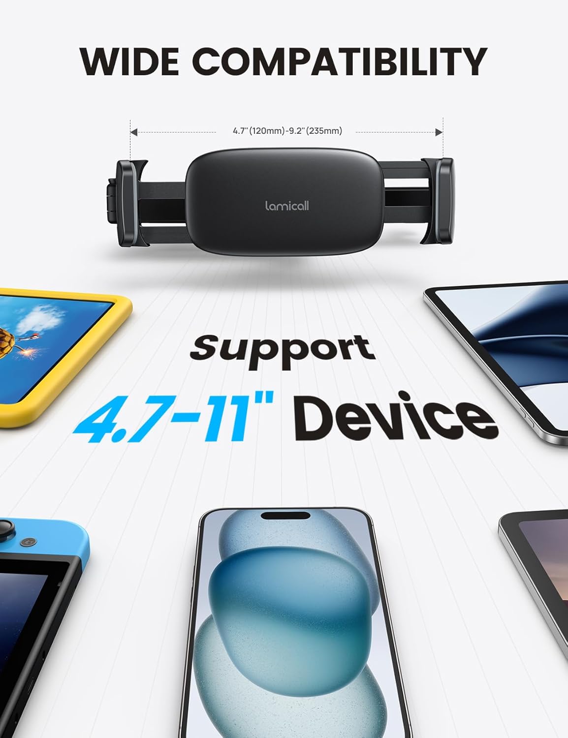 Lamicall Car Headrest Tablet Holder