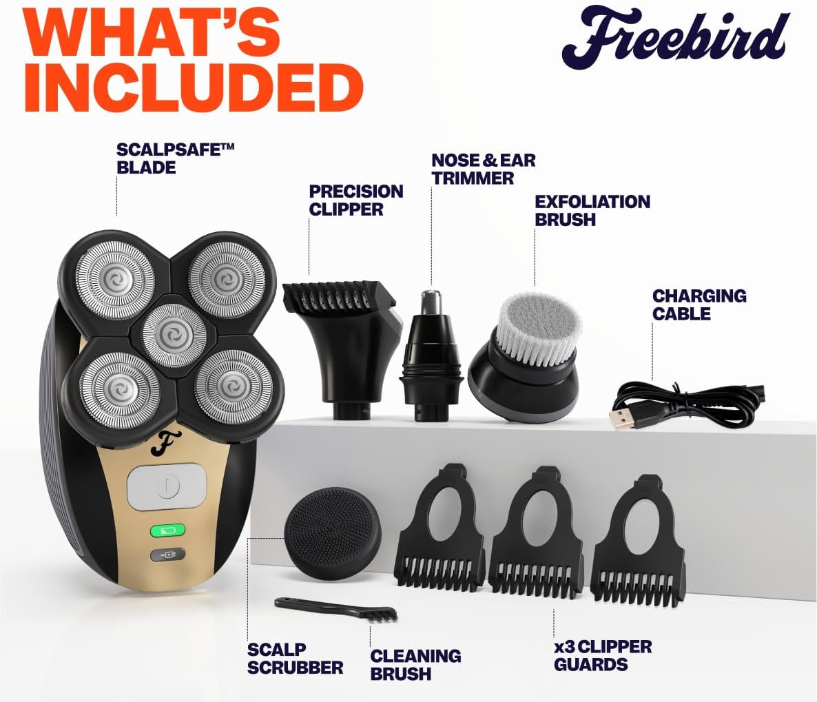 FlexSeries Electric Head & Body Shaver